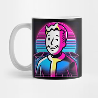 80s retro Vault B Mug